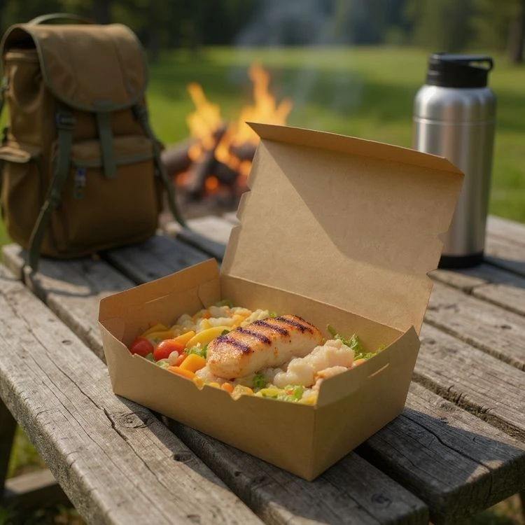 Kraft Paper Food Container factory